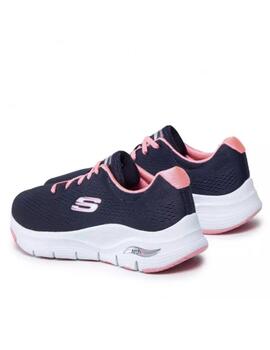 Deportiva Skechers ArchFit azul mujer 149057