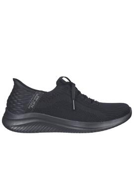 Deportiva Skechers Slipins negro 149710 mujer