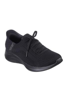 Deportiva Skechers Slipins negro 149710 mujer