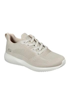 Deportiva Skechers bobs taupe mujer 32504