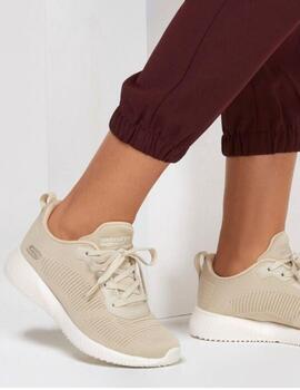 Deportiva Skechers bobs taupe mujer 32504