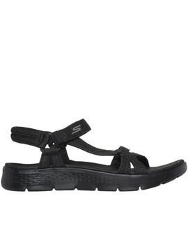 Sandalias Skechers en negro goga mujer 141451