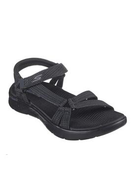 Sandalias Skechers en negro goga mujer 141451