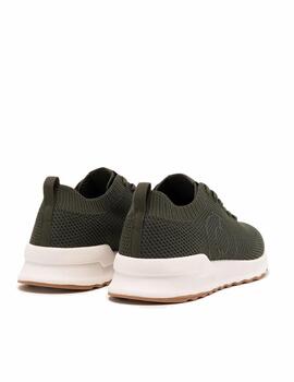 Deportiva Ecoalf kaki hombre condeknit