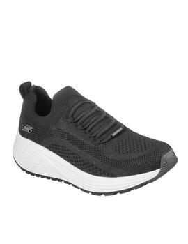 Deportiva Skechers Bobs en negro mujer 117027