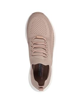 Deportiva Skechers Bobs en beige mujer 117027 