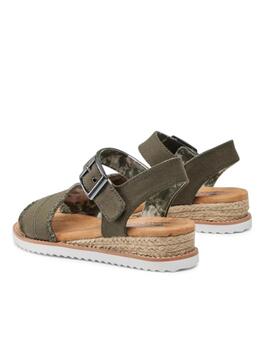 Alpargata Skechers 113541 oliva mujer