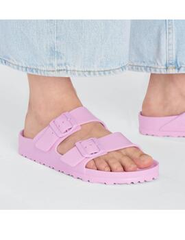 Sandalia Arizona Eva Birkenstock pink rosa mujer