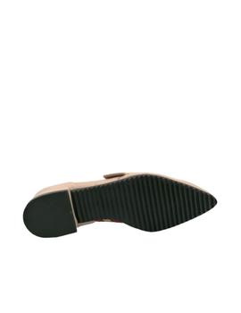 Zapato C-doux con tira y hebilla arena